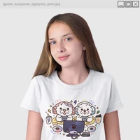 Kép 1/8 - DoggyAndi - Gamer kutyusok póló