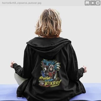 Kép 1/7 - OwnMcKendry - Horror & chill cipzáros kapucnis pulóver