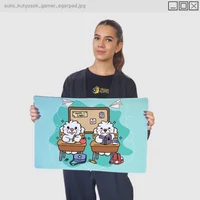 Kép 1/2 - DoggyAndi - Sulis kutyusok gamer egérpad