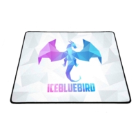 Kép 1/2 - IceBlueBird - Low Poly Dragon gamer egérpad