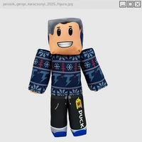 Kép 1/3 - Jánosik Gergő Karácsonyi figura 2025 ( alvóka )