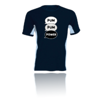 Kép 3/4 - Polla Channel - Pumpum power oldalsávos férfi póló