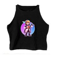 Kép 2/2 - IceBlueBird - Space Dragons crop top
