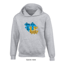 Kép 15/17 - UborCraft - kék logóval pulóver