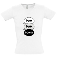 Kép 2/3 - Polla Channel - Pumpum power női póló