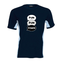 Kép 3/4 - Polla Channel - Pumpum power oldalsávos férfi póló