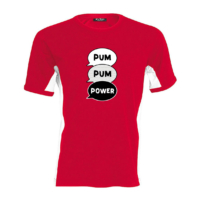 Kép 2/4 - Polla Channel - Pumpum power oldalsávos férfi póló