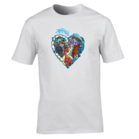 Kép 3/10 - Zállatorvos - Szív alakú logóval - póló