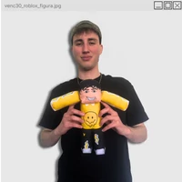 Kép 1/3 - Venc30 - Roblox figura ( alvóka )