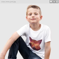 Kép 1/7 - Zsdav - Cicás minta póló