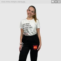 Kép 1/2 - Zsdav - Cicás minta melegítő nadrág
