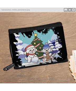 DoggyAndi - Karácsonyi Móka sport pénztárca