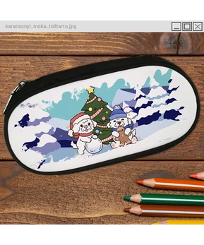 DoggyAndi - Karácsonyi Móka tolltartó