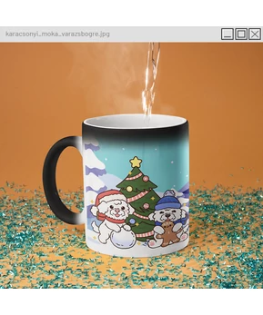 DoggyAndi - Karácsonyi Móka bögre