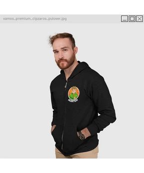 Hunter - Vamos cipzáros kapucnis pulóver
