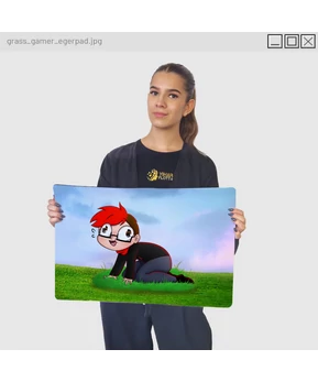 Kewin - Grass gamer egérpad