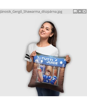 Jánosik Gergő - Shawarma díszpárna