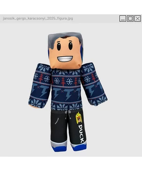 Jánosik Gergő Karácsonyi figura 2025 ( alvóka )