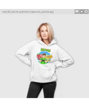Venc30 - Secret PRÉMIUM kapucnis pulóver