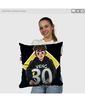 Venc30 - Legendary díszpárna