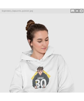 Venc30 - Legendary kapucnis pulóver