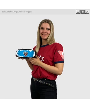 Zállatorvos - Szív alakú logó tolltartó