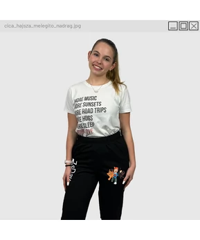 Zsdav - Cica hajsza melegítő nadrág