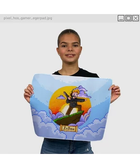 Zsdav - Pixel hős gamer egérpad