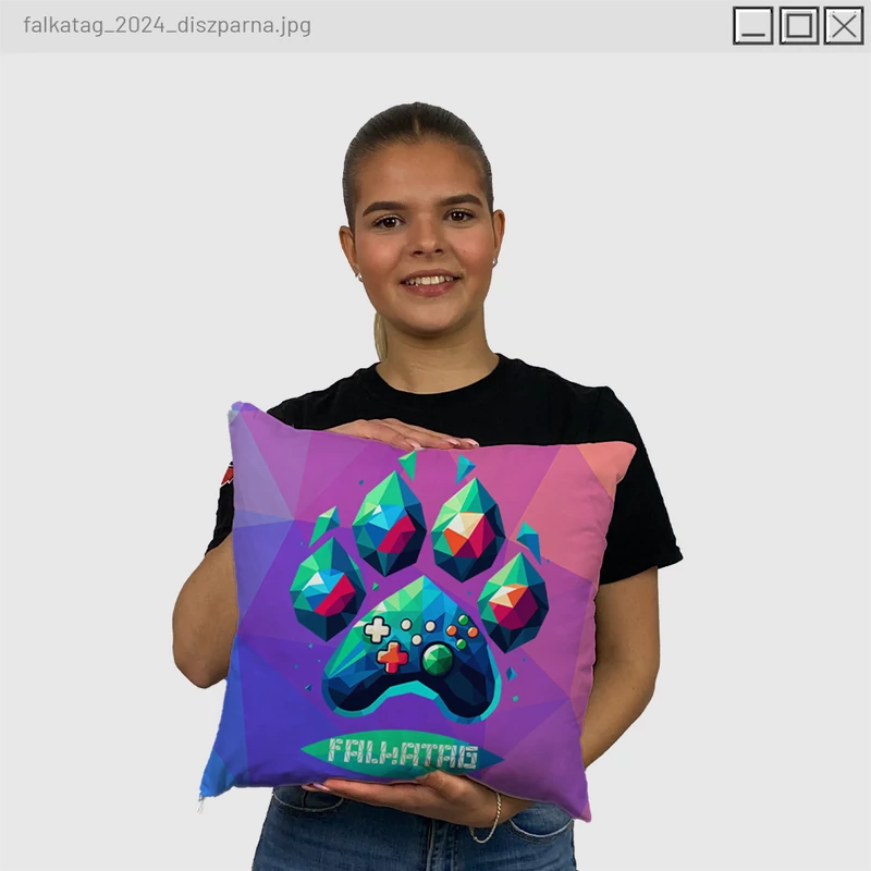 DoggyAndi - Falkatag 2024 díszpárna
