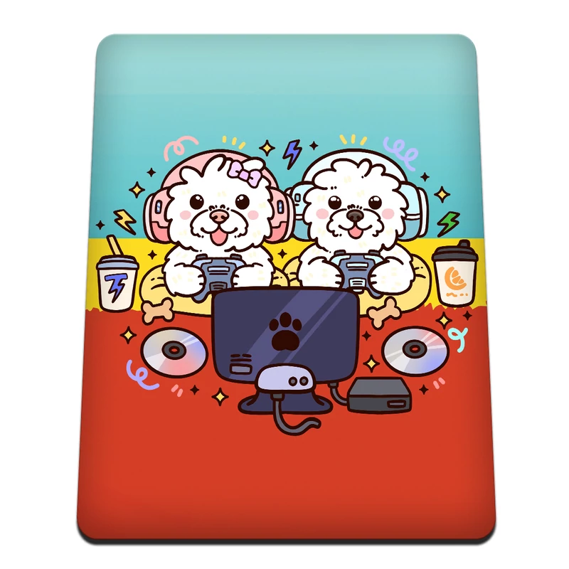 DoggyAndi - Gamer kutyusok egérpad