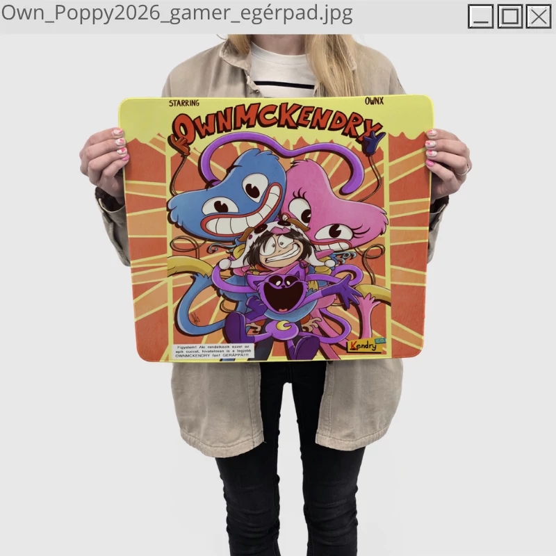 OwnMcKendry - Poppy2026 gamer egérpad