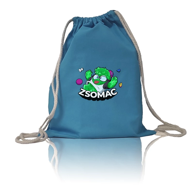 Zsomac - Slime vászon tornazsák