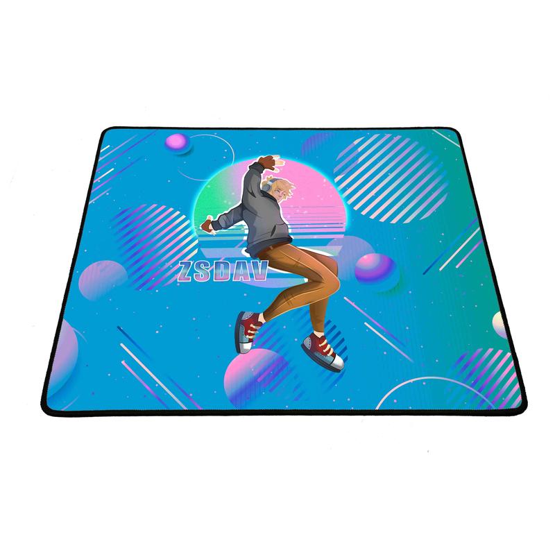 ZsDav - Neon gamer egérpad