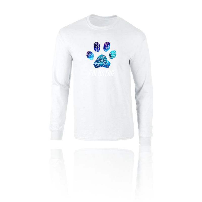 DoggyAndi - Falkatag 2022 hosszú ujjú póló - Fehér logóval