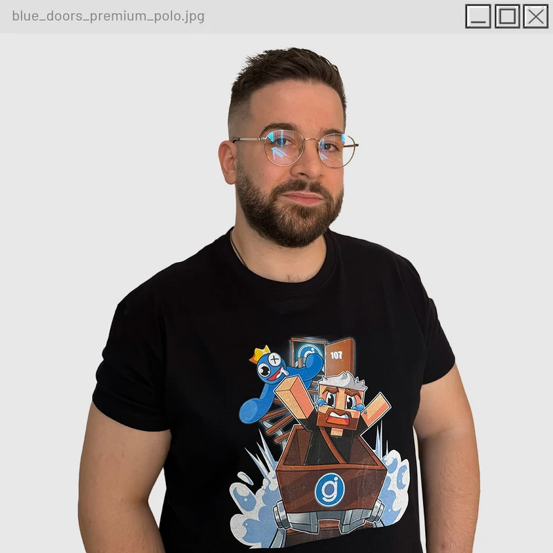 Jánosik Gergő - Blue Doors PRÉMIUM póló