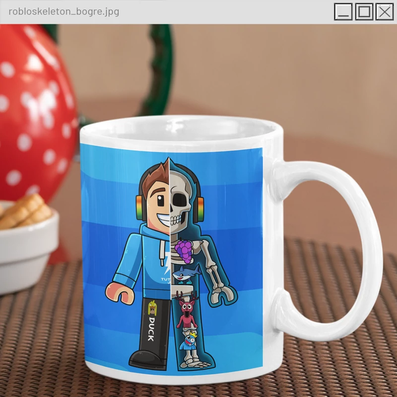Jánosik Gergő - RobloSkeleton bögre