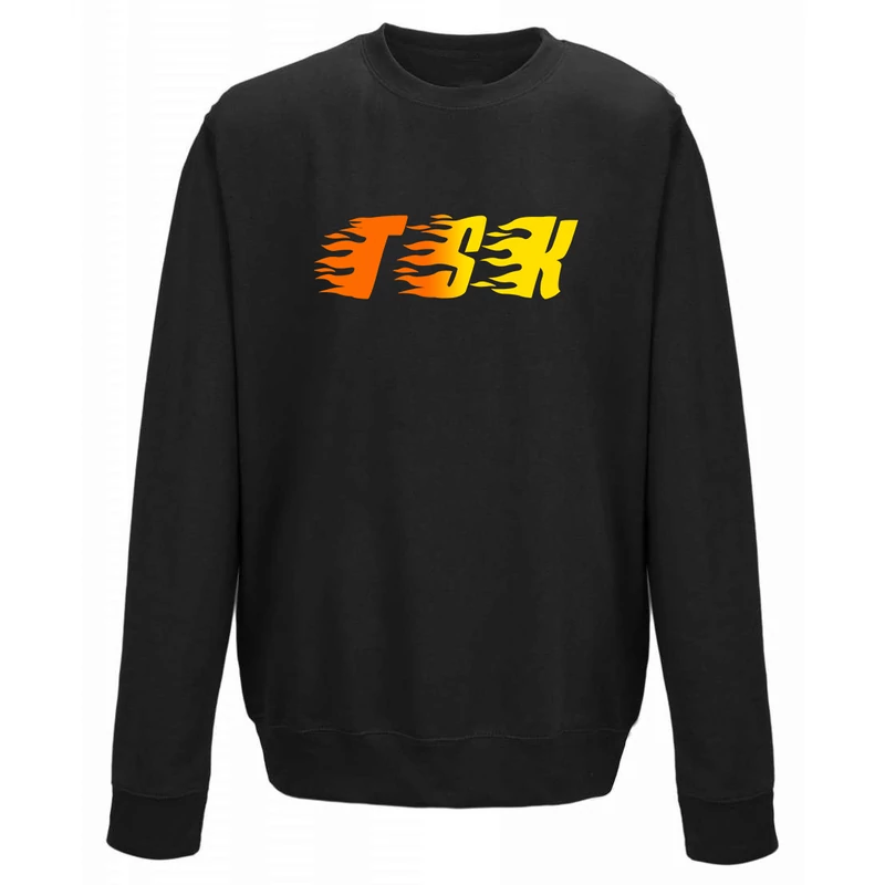 TheShowK - TSK Fire PRÉMIUM környakú pulóver
