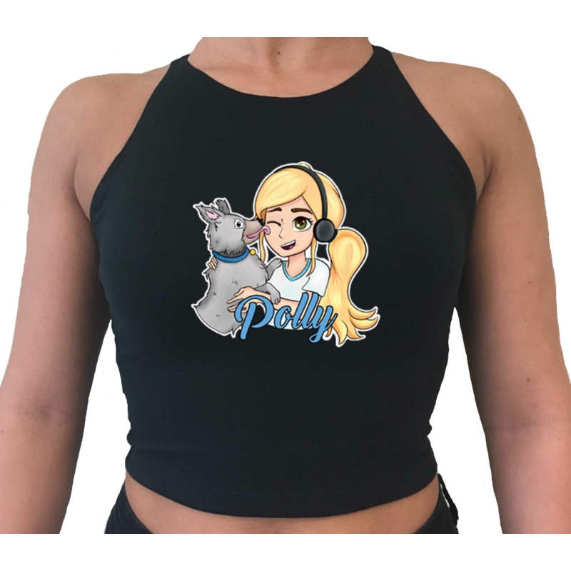 Polly Game crop top