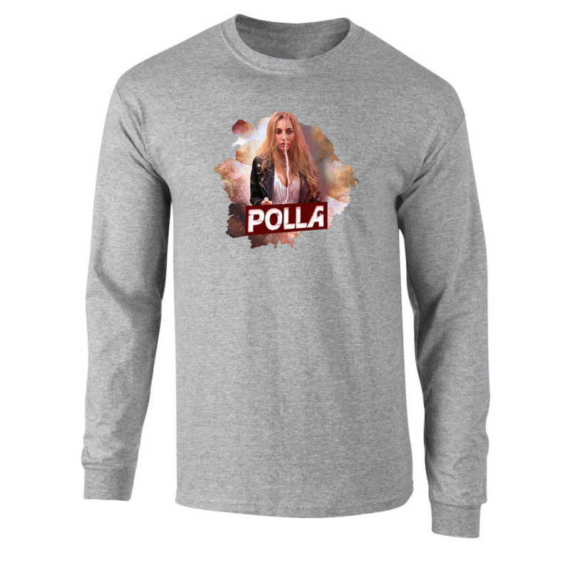 Polla Channel - Stranger felnőtt hosszú ujjú póló