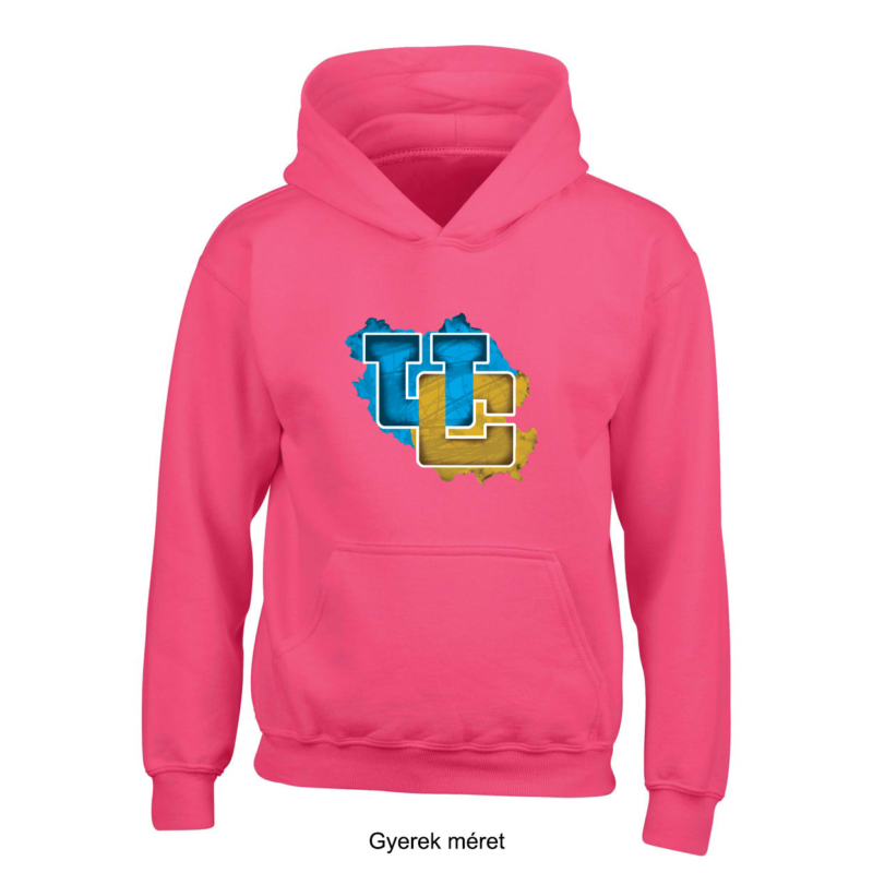 UborCraft - kék logóval pulóver