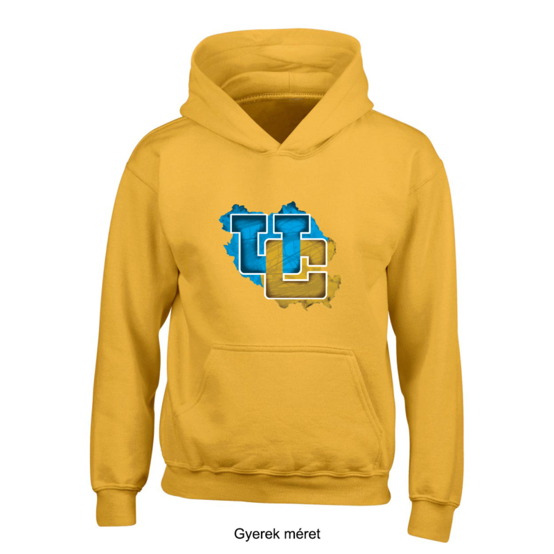 UborCraft - kék logóval pulóver