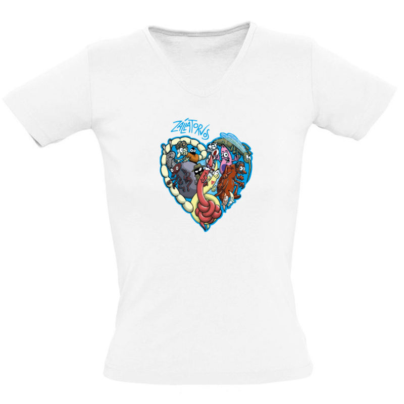 Zállatorvos - Szív alakú logóval - női póló