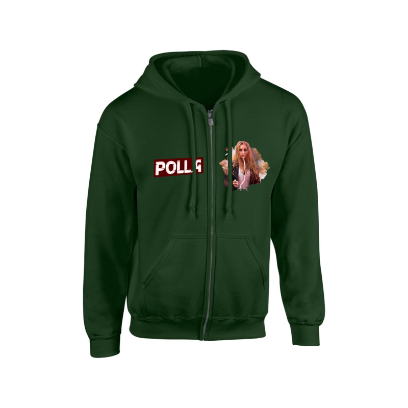 Polla Channel - Stranger cipzáros kapucnis pulóver
