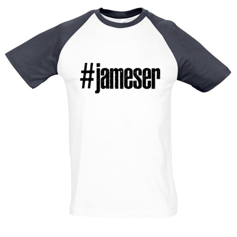 James - #jameser színes vállú férfi póló