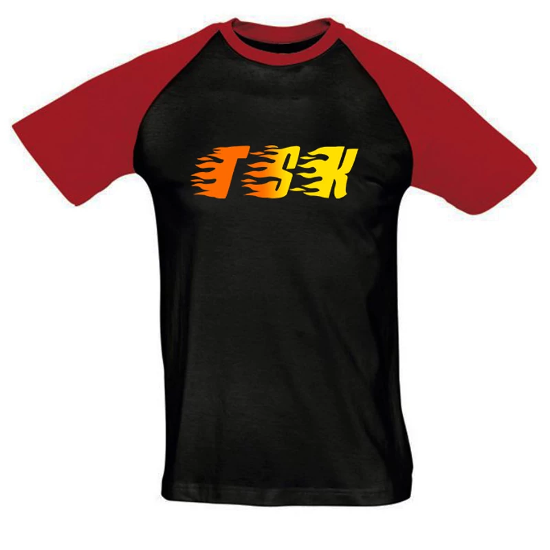 TheShowK - TSK Fire színes vállú póló