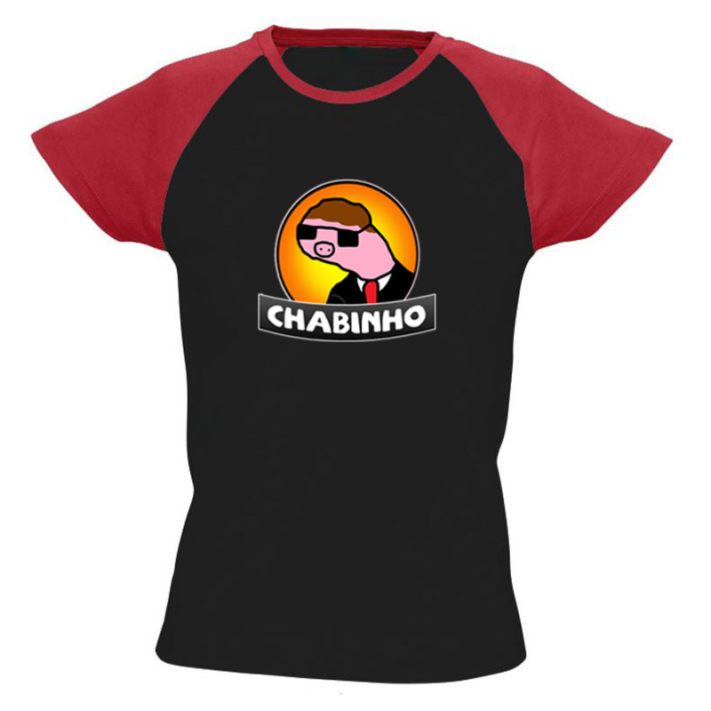 Chabinho - Buta malac színes vállú női póló