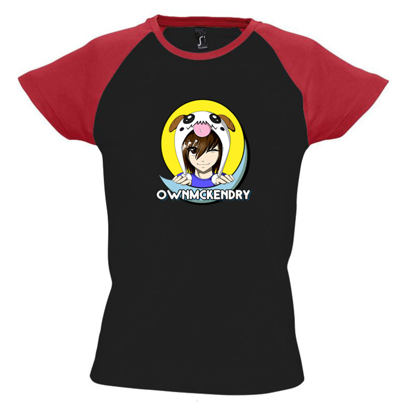 OwnMcKendry színes vállú női póló