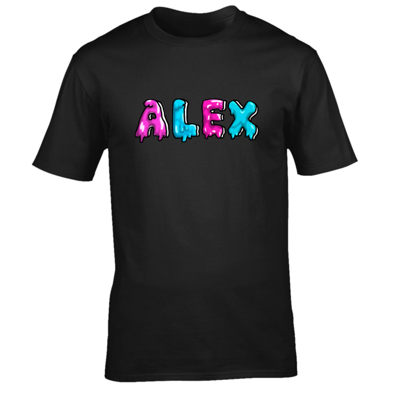 Alex Csigér - ALEX - zöld - kék póló