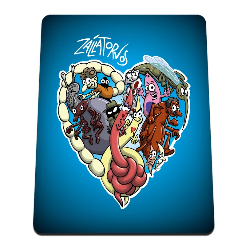 Zállatorvos - Szív alakú logó egérpad